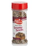 Baker's Choice Black & White Sesame Seeds 4 Oz - All Natural Seasoning, Gluten Free & Kosher - Resealable Container - Buy Online on GoSupps.com