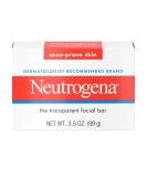 Neutrogena Facial Cleansing Bar Treatment for Acne-Prone Skin, Non-Medicated & Glycerin-Rich Formula Gently Cleanses without Over-Drying, No Detergents or Dyes, Non-Comedogenic, 3.5 oz Unscented 3.5 Fl Oz (Pack of 1) - Buy Online on GoSupps.com