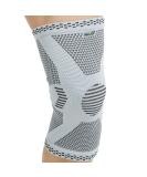 Neotech Care Bamboo Fiber Knee Support Sleeve - Lightweight Elastic Breathable Brace for Men Women - Grey (Size S) - Buy Online on GoSupps.com