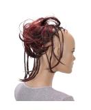 CAISHA XXL hair part hair tie daisy dutt updos with braided braids wavy synthetic fiber heat -resistant DM17cm red dark brown mix g28d red dark brown mix #2H113A G28D - Buy Online on GoSupps.com