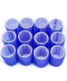 12 Pack Self Grip Salon Hair Rollers for DIY Curly Hairstyles - Large - Buy Online on GoSupps.com