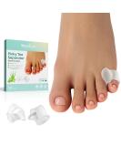 Welnove Gel Toe Separator 12 Pack - Pinky Toe Spacers with Aloe Vera Extract - Bunion Corrector and Cushions for Pressure Relief - Buy Online on GoSupps.com