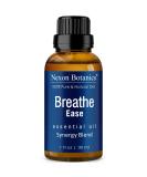 Breathe Essential Oil Blend 30 ml - Pure, Natural Breath Easy Essential Oil from Eucalyptus, Peppermint, Rosemary, Niaouli - Helps Ease Sinus, Colds, Cough, and Congestion - Nexon Botanics 1 Fl Oz (Pack of 1) - Buy Online on GoSupps.com