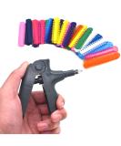 Angzhili Dental Orthodontic Ligature Ties 1040pcs + Orthodontic Ligature Gun - Multi-color Rubber Bands & Gray Braces Tool - Buy Online on GoSupps.com