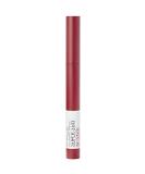 MAYBELLINE New York Super Stay Ink Crayon Lipstick No. 45 Hustle in Heels - Long-lasting Matte Finish - 1.5g International Shipping Available - Buy Online on GoSupps.com