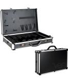 Buy VER Beauty Barber Case | Lightweight Hair Tool Organizer | Durable Cosmetology Supplies | Portable Aluminium Finish | Roomy for Clippers & Shears - Buy Online on GoSupps.com