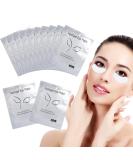 Fanshionide 50 Pair Eyelash Extensions Eye Pads - Lint Free Gel Patches for Perfect Eyelash Applications - International Shipping Available - Buy Online on GoSupps.com