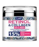 Retinol Cream for Face, Anti-Aging Facial Moisturizer with Hyaluronic Acid and Collagen, Retinol Moisturizer for Face and Neck, Wrinkle Cream for Women and Men, Day and Night Anti-Aging Moisturizing Cream – For All Skin Types - Buy Online on GoSupps.com