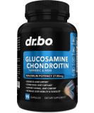 Glucosamine Chondroitin Turmeric MSM 2100mg Joint Pain Relief Supplement - Bone Health Support for Men & Women - Buy Online on GoSupps.com