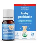 USDA Organic Baby Probiotic Drops for Infants | Colic Reflux Gas & Constipation Relief | Digestive & Immune Support for Newborns (0-24 Months - Buy Online on GoSupps.com