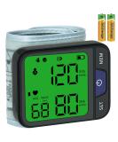 Double love Wrist Blood Pressure Monitor LCD Display Wrist Blood Pressure Cuff 120x2 Reading Memory Wrist Bp Monitor with Cloth Bag - Buy Online on GoSupps.com