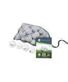 24 Pro Line Recycled Golf Balls Mix - Clean Green - Used Golf Balls Bulk - Includes Mesh Bag - Men and Women - Buy Online on GoSupps.com