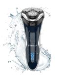 SweetLF Electric Razor for Men - 100% Waterproof Rechargeable Shaver with Pop-Up Beard Trimmer | Cord & Cordless Floating Head (Navy Blue) - Shop Now - Buy Online on GoSupps.com