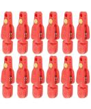 Downrigger Release Clip Set - 6 Heavy Tension Power Grip & 12 Pack Red Fishing Clips for Offshore Fishing Planer Boards & Kites - Buy Online on GoSupps.com