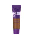 Rimmel London Stay Matte Full Coverage Foundation 506 Deep Noisette - 1 oz | Matte Finish, Long-lasting - Buy Online on GoSupps.com