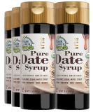 Heaven & Earth 100% Pure Organic Date Syrup Silan 12oz (6 Pack) | Low Glycemic Index | Natural Honey Alternative | Sugar Replacement | Kosher | Passover - Buy Online on GoSupps.com