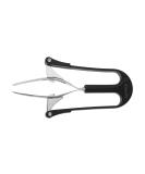 Nippes Solingen Automatic Tweezers - Nickel-Plated Steel Black 10cm | Precision Eyebrow Plucking & Hair Removal | Made in Germany - Buy Online on GoSupps.com