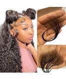 ALI V Real HD Lace Baby Hair Strips - Reusable Swiss HD Lace Edge Strips for Women, Brazilian Virgin Hair, Black Color - 2pcs - Buy Online on GoSupps.com