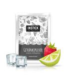 Intick Sugar-Free Instant Iced Tea Powder - Raspberry & Lime Black Tea | Vegan Low-Calorie Drink Pack for 18L | Refreshing Flavored Beverage with Vitamin C - Buy Online on GoSupps.com