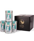 Nuclear Energy Happy Birthday Set | Unique Gift for Men & Women | Hearty Nuts Piquant Nut Mix & Sweet Fruits | 4x 60g Gift Packaging - Buy Online on GoSupps.com
