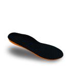 HUHV HEALIUM Pod Tech Recovery Shoe Insoles - Black/Orange Boost for Men (Size 8) & Women (Size 10) - International Shipping Available - Buy Online on GoSupps.com
