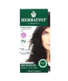 Herbatint 1N Black Permanent Hair Color Gel - 4.56 fl oz | Natural & Gentle Formula - Buy Online on GoSupps.com