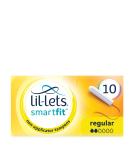 Lil-Lets Non-Applicator Tampons Regular Absorbency - 10 Pack | Eco-Friendly & Comfortable | International Shipping Available - Buy Online on GoSupps.com