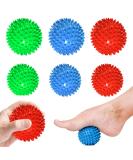 Kayef 6-Piece Hedgehog Massage Balls Set | Foot & Back Therapy | Plantar Fasciitis Relief | Ideal for Physio & Exercises - Buy Online on GoSupps.com