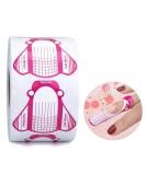 G2PLUS Paper Nail Forms for Gel Builder - 500PCS Adhesive Extension Stickers - Large Nail Builder Forms for Gel Nails - 500 Count Rose - Buy Online on GoSupps.com