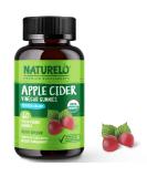 NATURELO Apple Cider Vinegar Gummies for Weight Management - 60 Vegan Organic Gummies - Buy Online on GoSupps.com