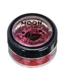 Biodegradable Eco Chunky Glitter by Moon Glitter - Dark Rose - 3g - Buy Online on GoSupps.com
