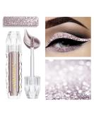 JUNRUO Liquid Glitter Eyeshadow - Rose Gold Metallic Shimmer | Waterproof & Long-Lasting Eye Makeup for Women & Girls - Buy Online on GoSupps.com