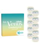 Buy Gillette Venus Comfortglide 5 Sensitive Razor Blades for Women - 10 Replacement Blades for Smooth Skin | International Shipping Available - Buy Online on GoSupps.com