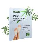 LAVELA Deep Cleansing Foot Pads - Ginger Oil Patches for Lymphatic Drainage Stress Relief & Better Sleep - 20 Count - Buy Online on GoSupps.com