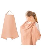 Goiern Breastfeeding Towel - Soft Musselin Nursing Cover for Babies | Breathable & Stylish Nursing Care in Rosa - Buy Online on GoSupps.com