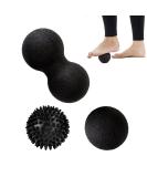 Fascia Ball Set - 3 Series Massage Balls for Effective Self-Massage & Muscle Pain Relief | Trigger Point Tools & Peanut Massage Ball - Buy Online on GoSupps.com