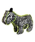 Outward Hound Xtreme Seamz Zebra Squeaky Plush Toy for Dogs | Durable & Reinforced Design for Long-lasting Play - Buy Online on GoSupps.com