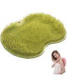 Buy Slad-Resistant Silicone Foot Massager Pad - Non-Slip Shower Scrubber with Suction Cups | International Shipping Available - Buy Online on GoSupps.com