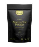 Organic Ceremonial Grade Matcha Tea Powder - 25g | Certified Organic, Vegan, Kosher | Everyday Superfood for Pure Green Tea Experience - Buy Online on GoSupps.com