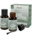 Perfecto Tea Tree Oil Toenail & Fingernail Treatment - Extra Strength Nail Repair for Yellow & Cracked Nails - 0.50 Fl Oz (Pack of 2) - Buy Online on GoSupps.com