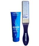 Akile ne Dry Feet Care Set - Callus Rasp + Protective Moisturising Balm 125ml | International Shipping Available - Buy Online on GoSupps.com