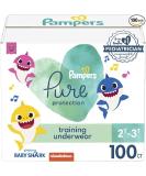 Pampers Pure Protection Training Pants Baby Shark - Size 2T-3T 100 Count Premium Hypoallergenic Training Underwear - Buy Online on GoSupps.com
