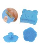 Qerich Baby Brush 2-Pack | Milk Scab Remover & Scalp Massage Brush for Newborns | Ultra Soft Silicone Hairbrush Set - Buy Online on GoSupps.com