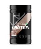 Neosupps Vegan Protein Powder - Smooth Chocolate 600g | High-Quality Pea Rice & Pumpkin Seed Protein | Enriched with Vitamin B12 & Sugar-Free Caramel - Buy Online on GoSupps.com