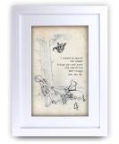 HWC Trading Winnie the Pooh Nicest Best Friend A3 Framed Nursery Print - Ideal Baby Shower or Newborn Gift - Buy Online on GoSupps.com