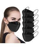 50Pcs Black KF94 Disposable Face Masks - 4-Layer Safety Face Mask, 50 Count (Pack of 1) - Black - Buy Online on GoSupps.com