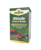 Natures Aid Ultimate Greens & Berries 60 Capsules - Superfood Supplement for Energy and Immunity - Buy Online on GoSupps.com