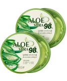 Neclar Pure Aloe Vera Gel - Soothing Gel for Face, Hair & Skin - Sunburn Relief - 2 Pack - Buy Online on GoSupps.com