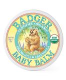 Badger - Baby Balm  Chamomile & Calendula  Certified Organic Baby Balm  Cradle Cap Balm for Babies  Baby Rash Balm  Baby Skin Care  2 oz 2 Ounce (Pack of 1) - Buy Online on GoSupps.com