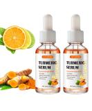 Turmeric Dark Spot Corrector Serum - 2 Pack for Acne, Hyperpigmentation - With Hyaluronic Acid, Vitamin C & E - 1.01 FL.OZ - Buy Online on GoSupps.com